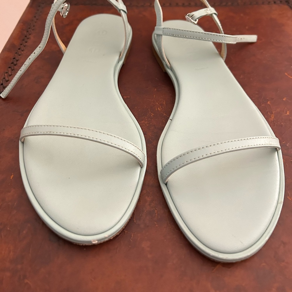 Nettie Sandals - Aeyde - Leather - mint green